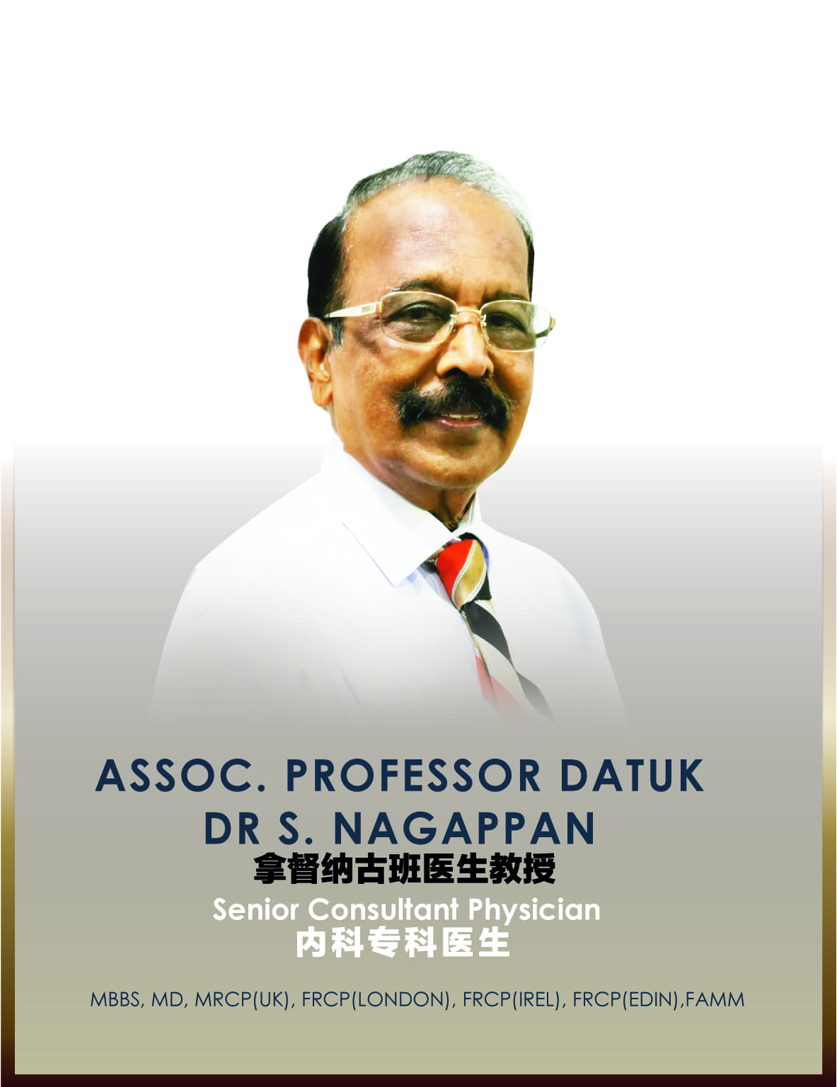 ASSOC. PROFESSOR DATUK DR S. NAGAPPAN