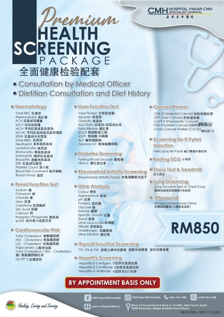 Premium Health Screening